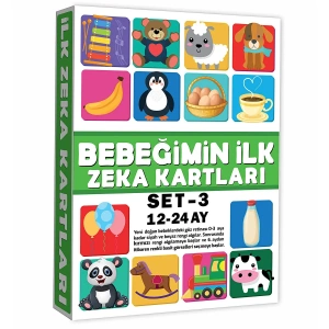 BEBEĞİMİN İLK ZEKA KARTLARI 12 24 AY
