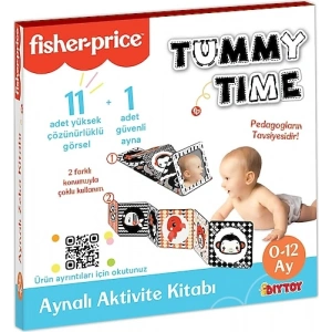 TUMMY TIME AYNALI KİTAP FISHER PRICE