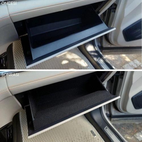 BYD Seal U Uyumlu Premium Konfor Seti | Kaymaz Kapı İçi & Konsol Organizer Mat Seti | Sessiz, Su Geçirmez, Araca Özel İç Trim Koruma