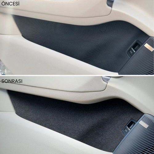 BYD Seal U Uyumlu Premium Konfor Seti | Kaymaz Kapı İçi & Konsol Organizer Mat Seti | Sessiz, Su Geçirmez, Araca Özel İç Trim Koruma