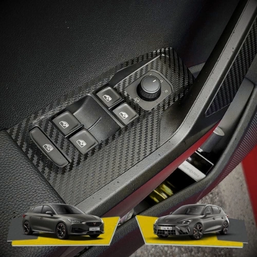 Cupra Leon MK4 / 4 Kapı İçi Tutma Kaplama Sticker Seti
