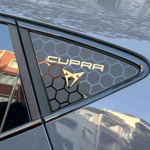 Cupra Leon MK4 Kelebek Cam Sticker Set