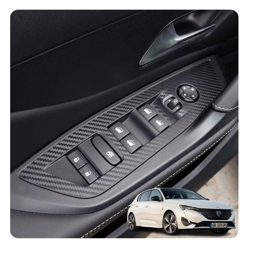 Peugeot 308/P5 İç Trim Folyo Kaplama Set