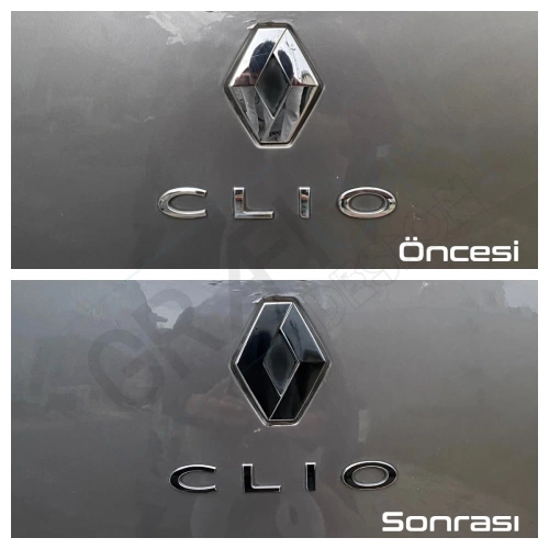 Renault Clio 5 Amblem Sticker Set