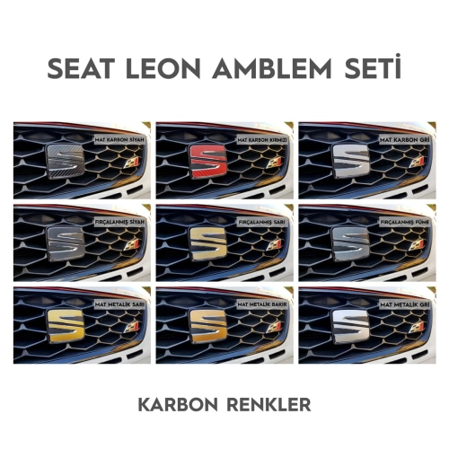 Seat Arona Amblem Sticker Set