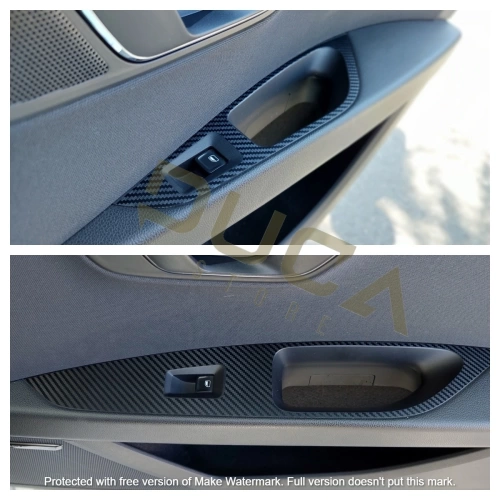 Seat Leon 5F/MK3 / 4 Kapı Kol Tutma Kaplama Sticker Seti