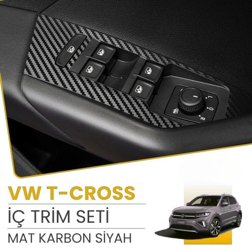 Volkswagen T-CROSS Uyumlu İç Trim Kaplama Set