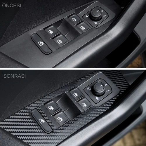 Volkswagen T-CROSS Uyumlu İç Trim Kaplama Set