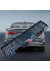 3D Kabartmalı Akrilik Avrupa Plaka Çerçevesi - AUDİ S LİNE PLaka Aksesuarı (2x, 520x110mm)