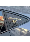 Cupra Leon MK4 Kelebek Cam Sticker Set