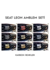Seat Leon MK4 Amblem Sticker Set