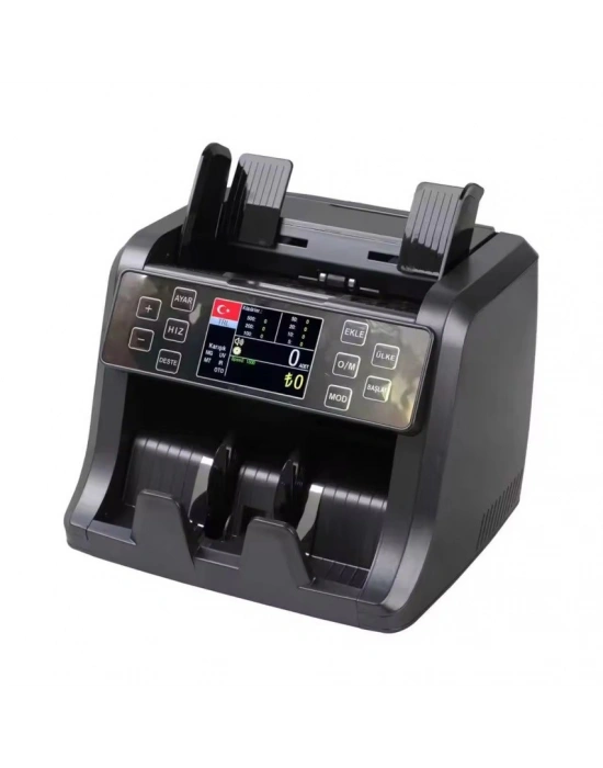DEEP GREY A15 Üstten Beslemeli Ofis Tipi Para Sayma Makinesi