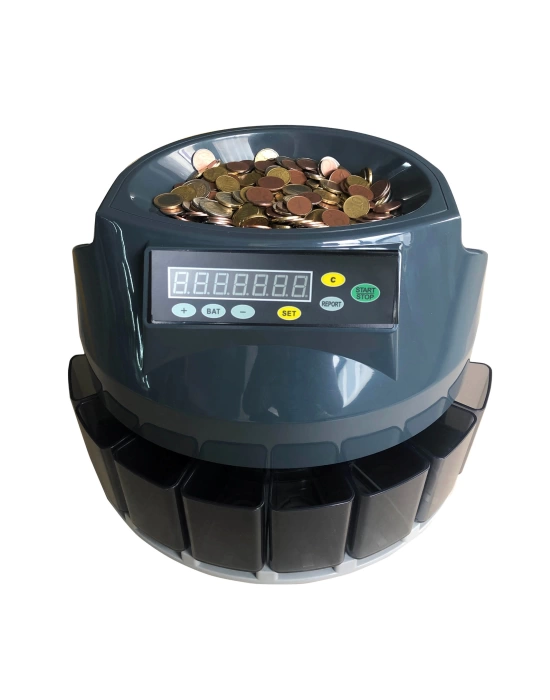 Hemes DB350 Yeni 5 TL Sayma Özellikli Bozuk Para Sayma Makinesi (Madeni Para)
