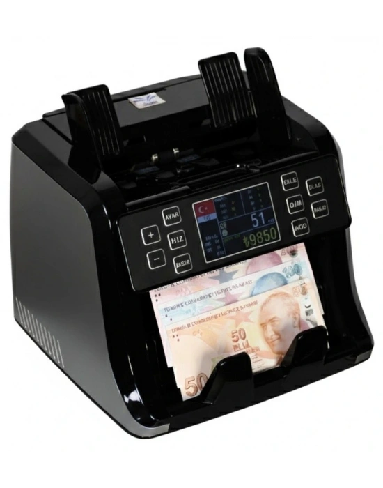 HMS 110 Üstten Beslemeli Ofis Tipi Para Sayma Makinesi