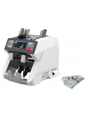 HMS KAAN PRO (Printer’lı) Para Sayma Makinesi 25 Ülkeli 1+1 Müşteri Ekranlı