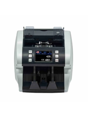Kaan Mix Pro Gümüş Ofis Tipi Para Sayma Makinesi (Dolar, Euro, TL, Gbp Karışık Sayım)