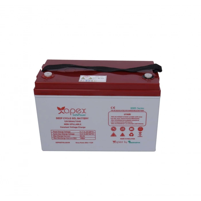 12V 100Ah Safepower Jel Akü Apex