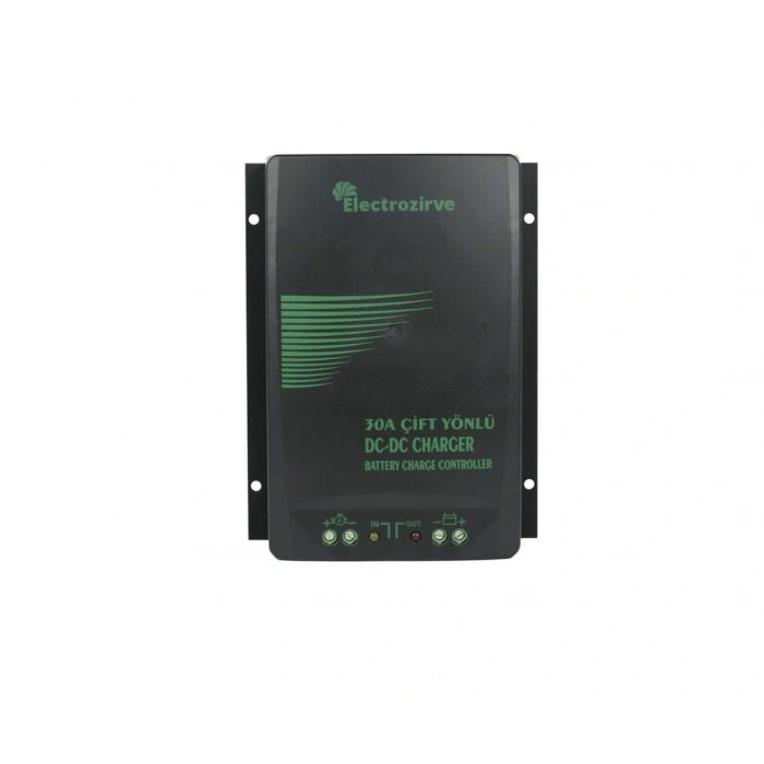 30A Dc-Dc Bidirection Charger Akü Şarj Kontrol+Ekran