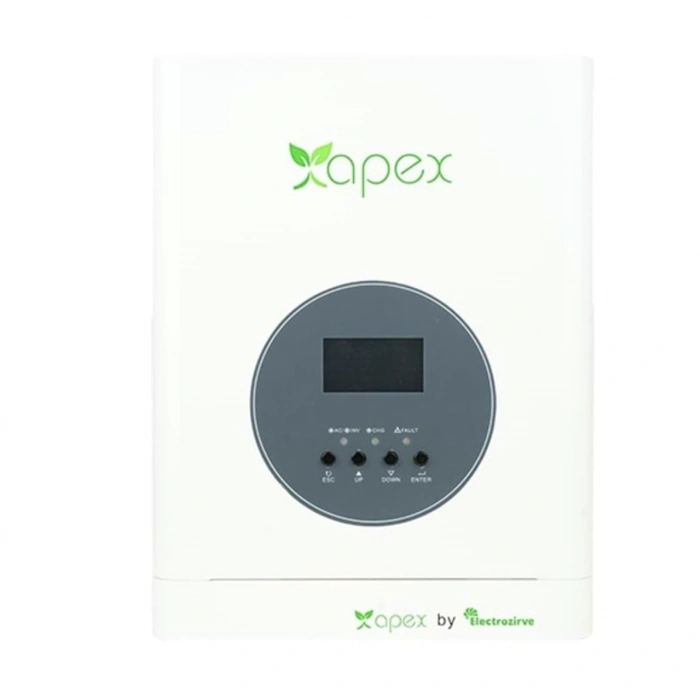 APX1.5KM 1500W Akıllı İnverter - 60A MPPT - 150V DC Panel