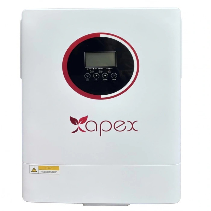 APX3500 ECO Seri 3500W Akıllı İnverter - 100A MPPT - 500VDC Panel