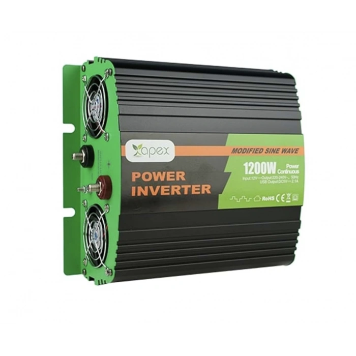 NS1200-12 Apex 1200W Modifiye Sinüs İnverter 12V