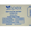 Apex 12V 100Ah Jel Akü