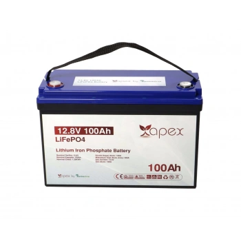 Apex 12.8V 100Ah Lityum Akü (LiFePO4)