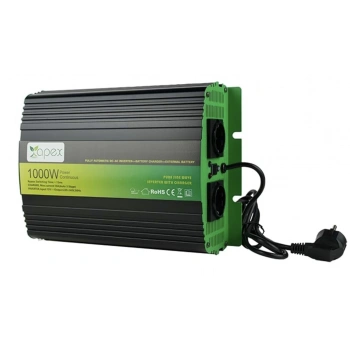 NPS1000-24 Apex 1000W Şarjlı Tam Sinüs İnverter 24V