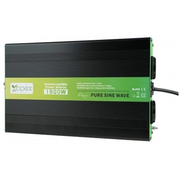 NPS1500-24 Apex 1500W Şarjlı Tam Sinüs İnverter 24V