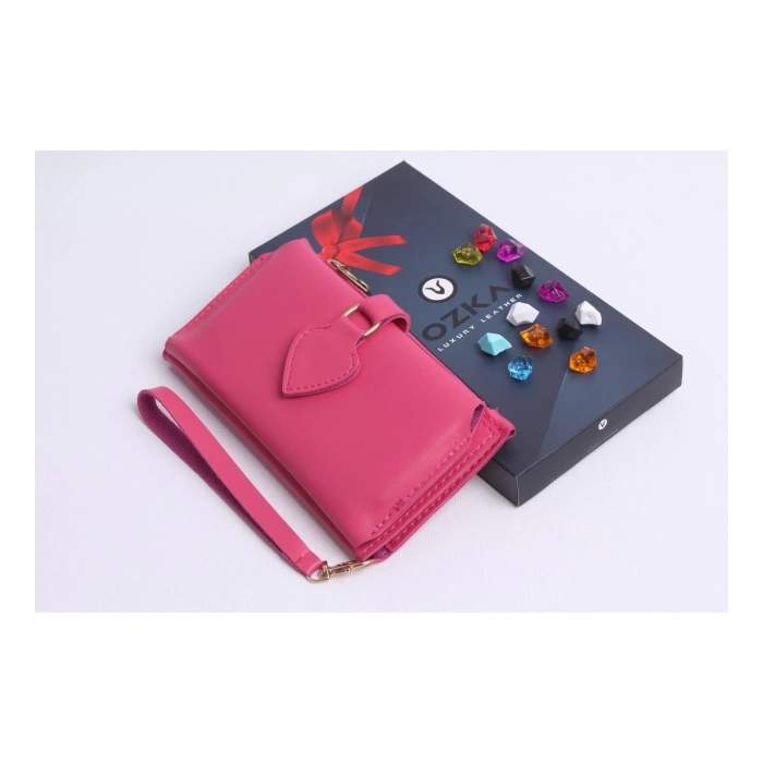 Telefon Bölmeli Trend Kadın Cüzdan