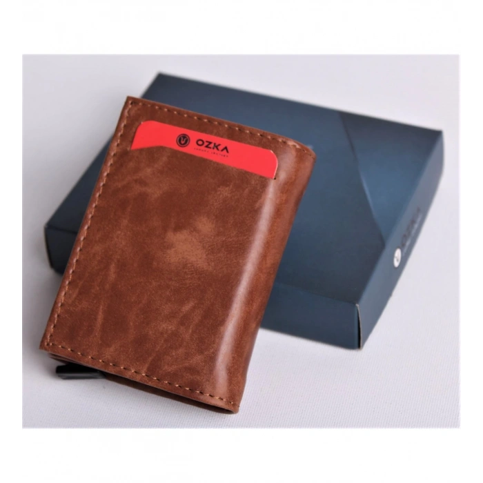 KİŞİYE ÖZEL YENİ TREND OTOMATİK MEKANİZMALI CÜZDAN