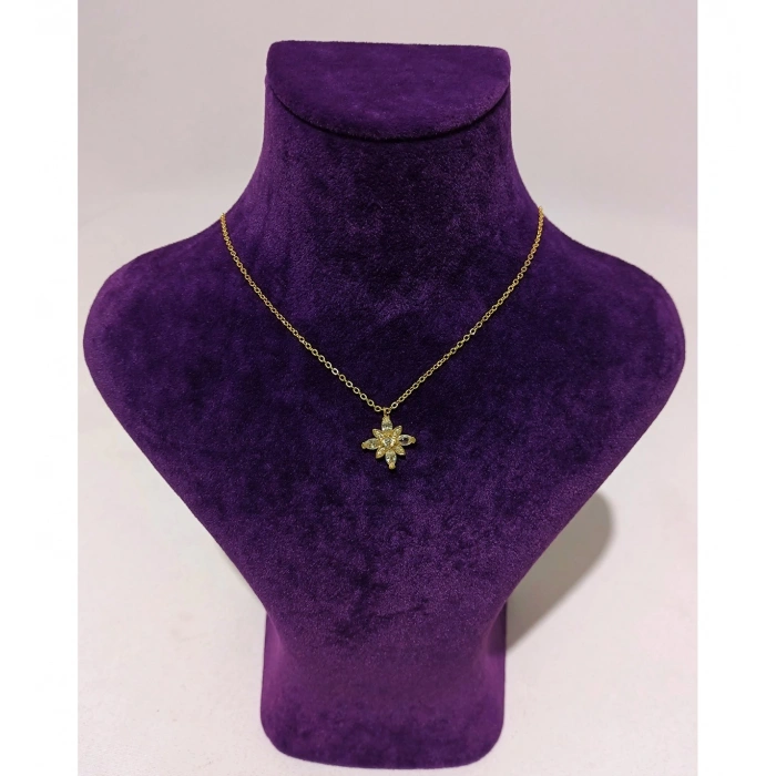 UMUT ÇİÇEĞİ GOLD KOLYE