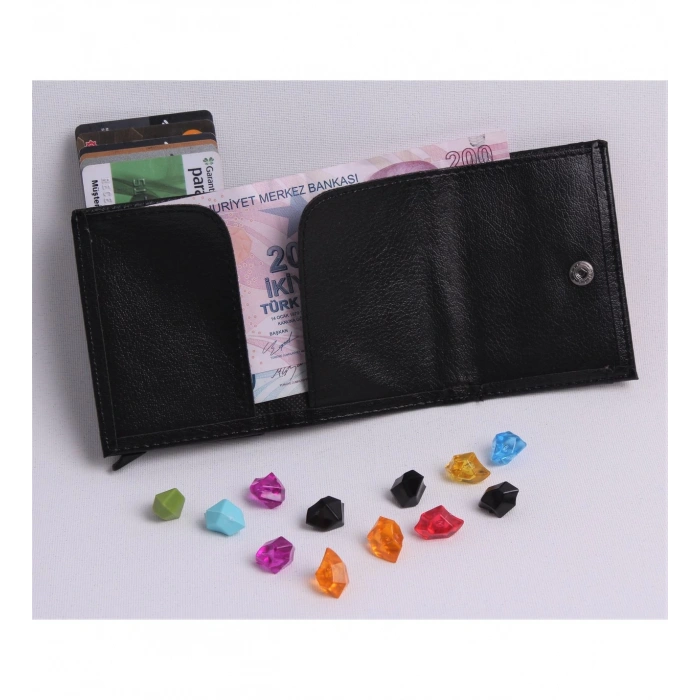 KİŞİYE ÖZEL MEKANİZMALI CÜZDAN - ANAHTARLIK VE BİLEKLİK HEDİYE
