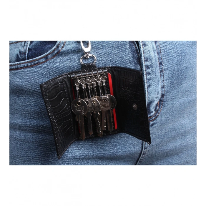 TİMSAH DERİ ANAHTARLIK