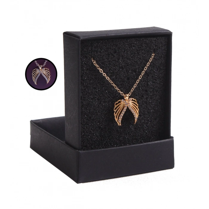 KİŞİYE ÖZEL BORDO RENK MAÇA MODEL CÜZDAN & KANATLI KOLYE SET - ANAHTARLIK HEDİYELİ!