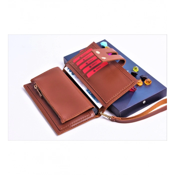 TABA ÇİFT ÇITÇITLI MODEL TREND KADIN CÜZDANI