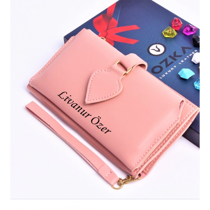 PUDRA MAÇA MODEL TREND KADIN CÜZDANI