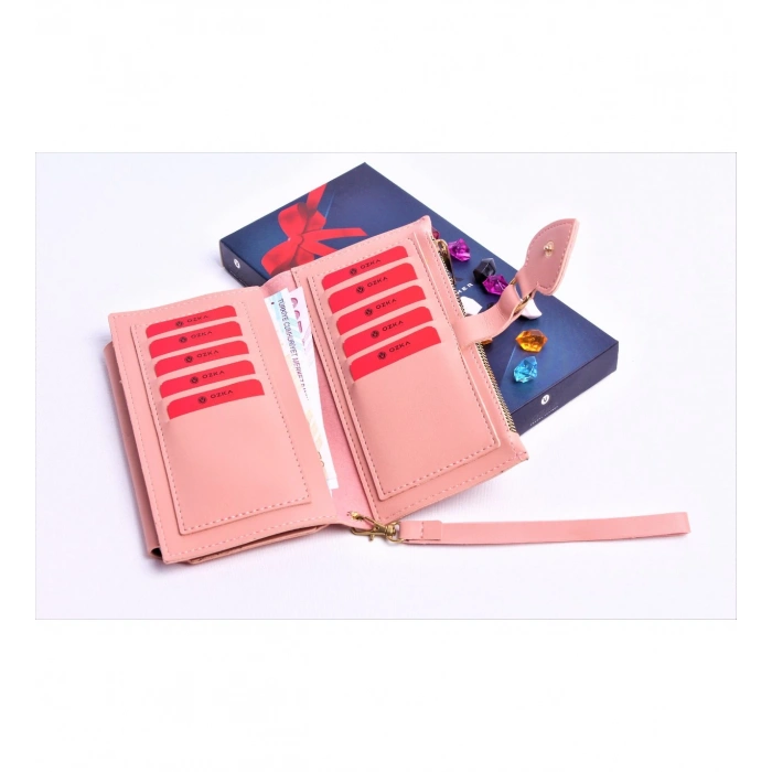 PUDRA MAÇA MODEL TREND KADIN CÜZDANI