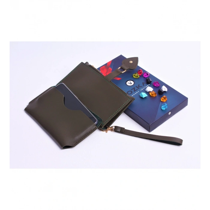 HAKİ MAÇA MODEL TREND KADIN CÜZDANI