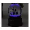 HEDİYELİK LED IŞIKLI PANDA FİGÜRLÜ CAM KÜRE 2