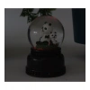 HEDİYELİK LED IŞIKLI PANDA FİGÜRLÜ CAM KÜRE