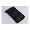 KİŞİYE ÖZEL WAVE MODEL SİYAH TELEFON BÖLMELİ CÜZDAN