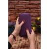 Mürdüm Telefon Bölmeli Unisex Deri Uzun Kartlık Cüzdan Portföy