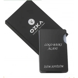 KENDİN TASARLA İSME ÖZEL METAL KREDİ KARTLIK