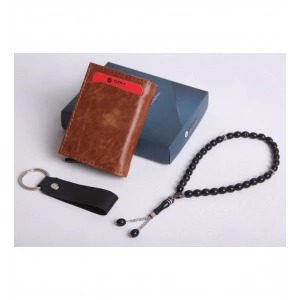 KİŞİYE ÖZEL YENİ TREND OTOMATİK MEKANİZMALI CÜZDAN - ANAHTARLIK VE TESPİH HEDİYELİ