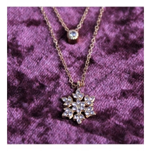 İKİLİ LOTUS GOLD KOLYE