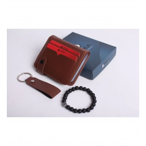 KARTLIKLI CÜZDAN - ANAHTARLIK VE BİLEKLİK HEDİYE