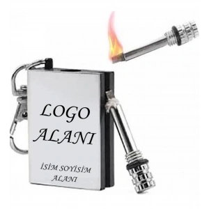 KİŞİYE ÖZEL LOGOLU KİBRİT ANAHTARLIK