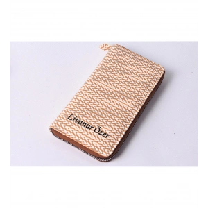 KİŞİYE ÖZEL V MODEL SARI TELEFON BÖLMELİ CÜZDAN