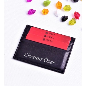 ÖZKA LEATHER Deri Kartlık - Anahtarlık Hediyeli!